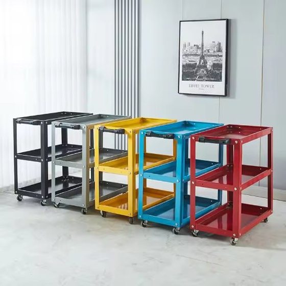3-Tier Rolling Tool Cart